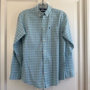 IZOD Boy’s Blue Checkered Shirt